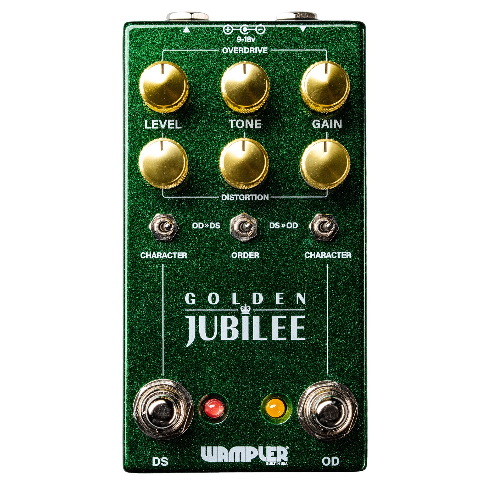 Wampler Golden Jubilee - British and American Overdrive Distortion in One Box!