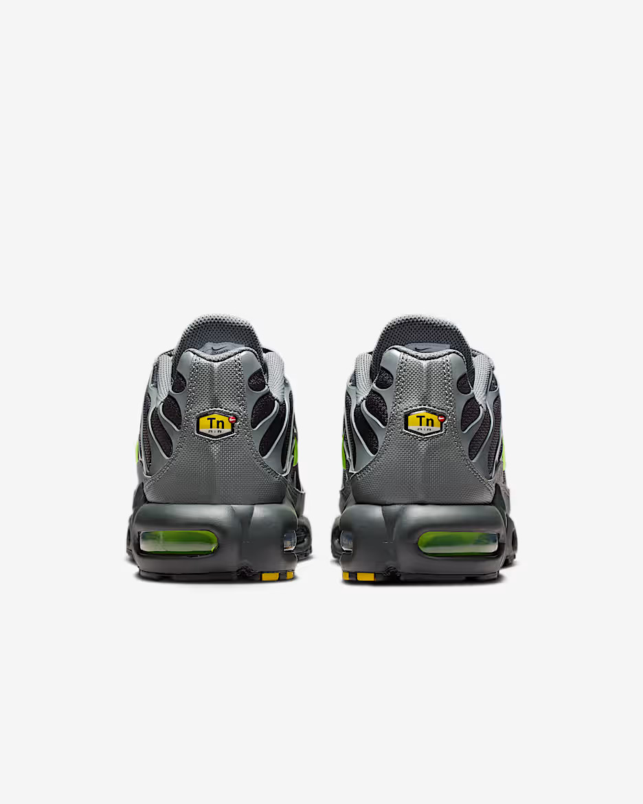 Nike Air Max Plus "Smoke Gray/Dark Smoke Gray/Black/Volt" DM0032-026 Men's New
