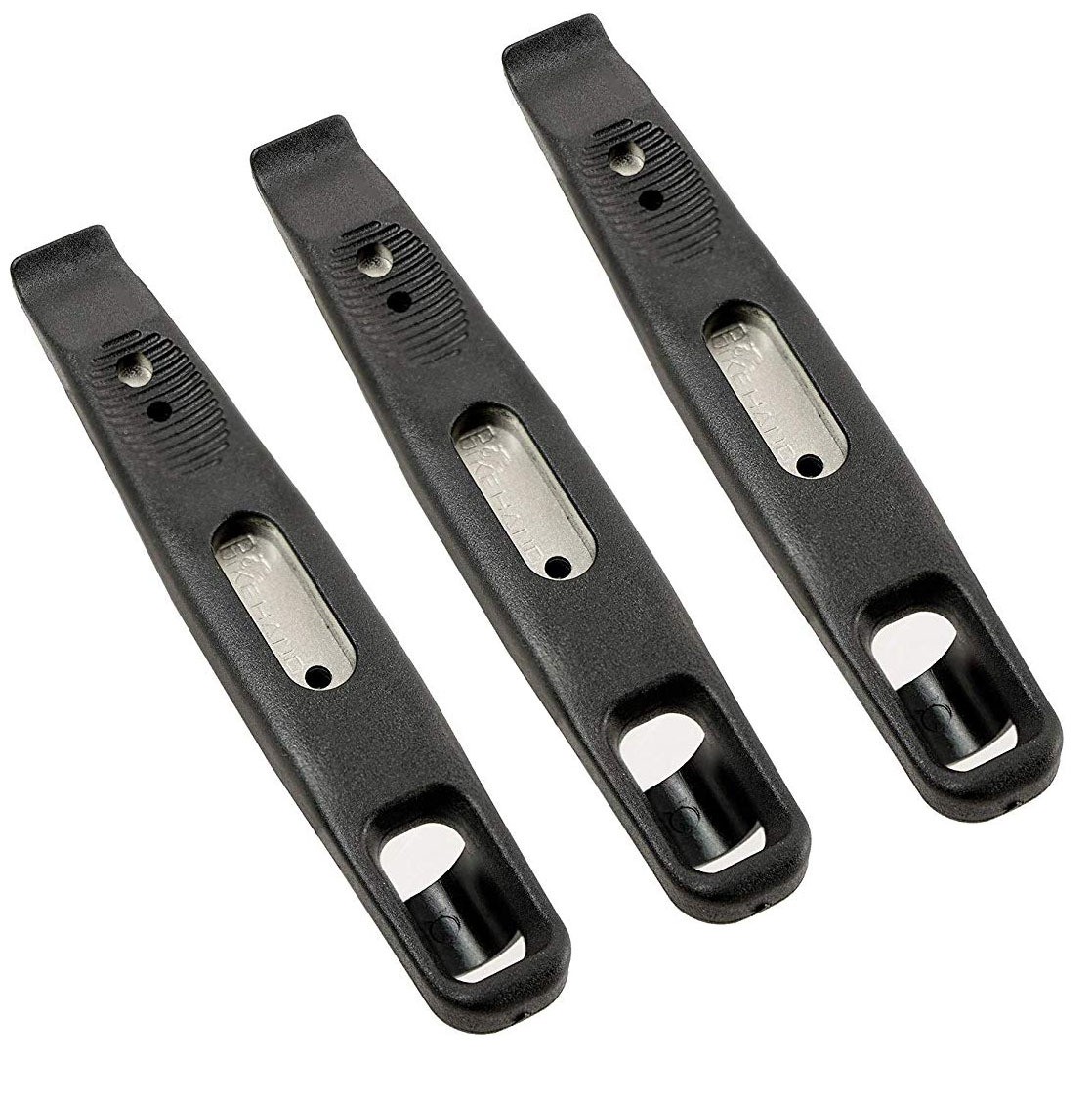 3 x BIKEHAND Bike Plastic Metal Boosted Tool Tire Levers - Remove Tire at Ease
