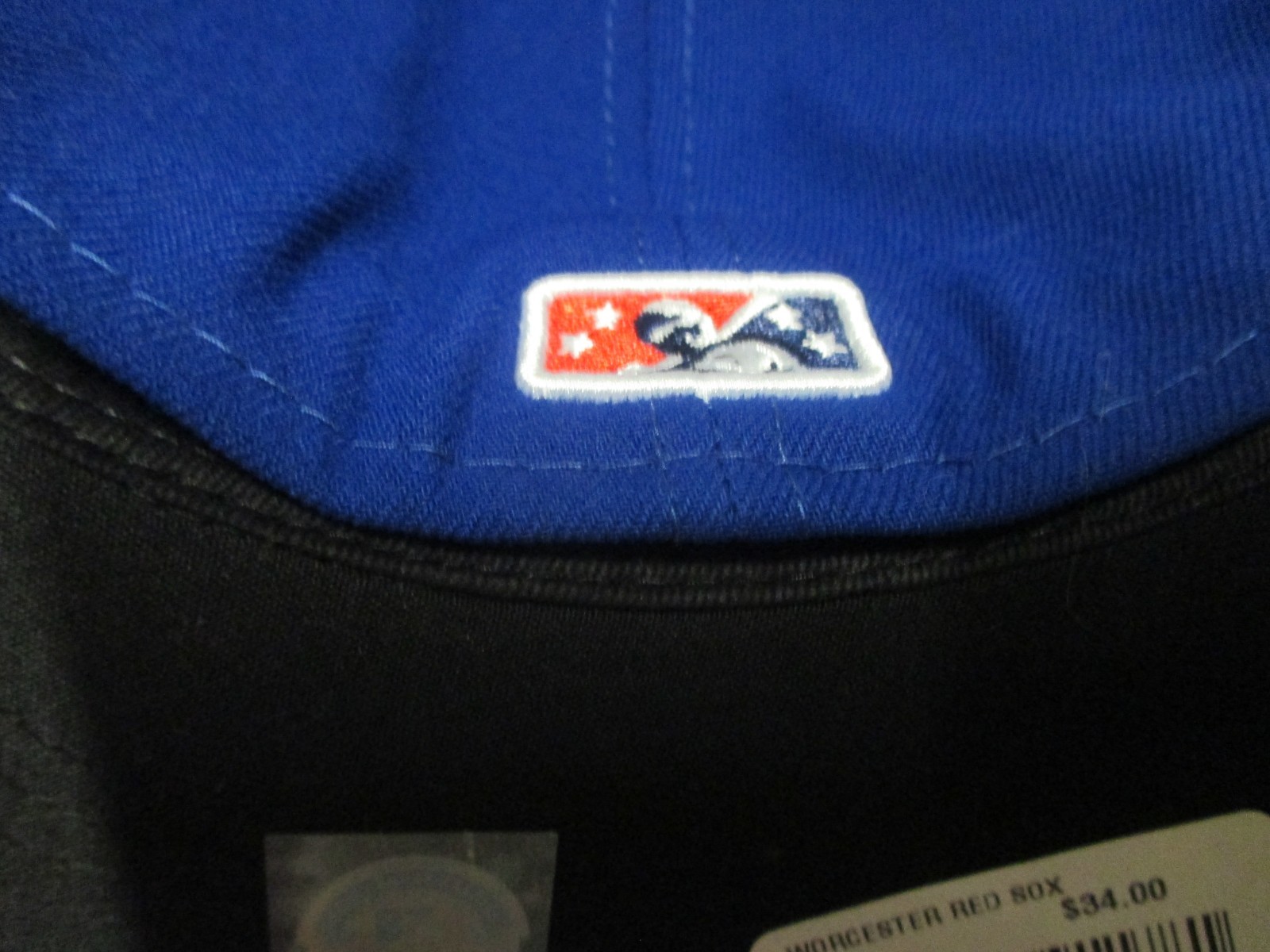 WORCESTER RED SOX "NEW ERA 5950" (MINOR LEAGUE) FITTED HAT (7 3/8) NWT BLUE RARE