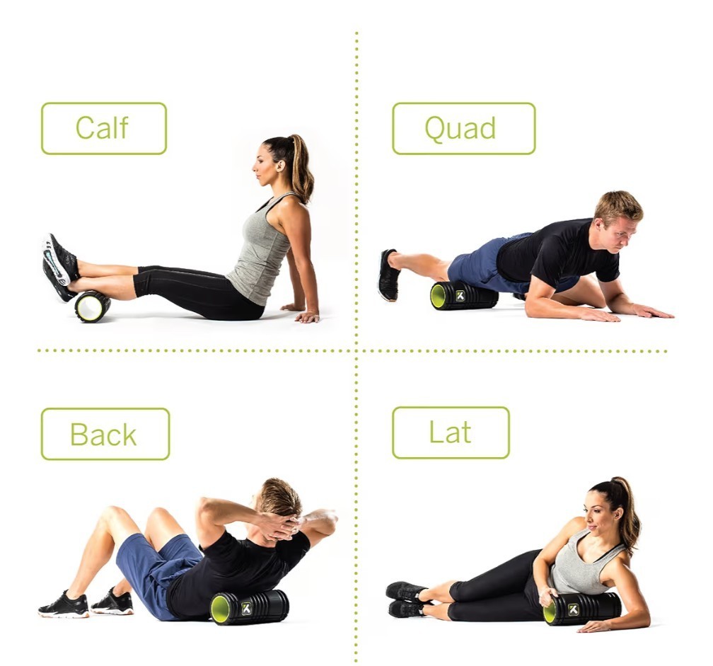 TriggerPoint Grid 1.0 Foam Roller 13" Multi Density Massage Roller New