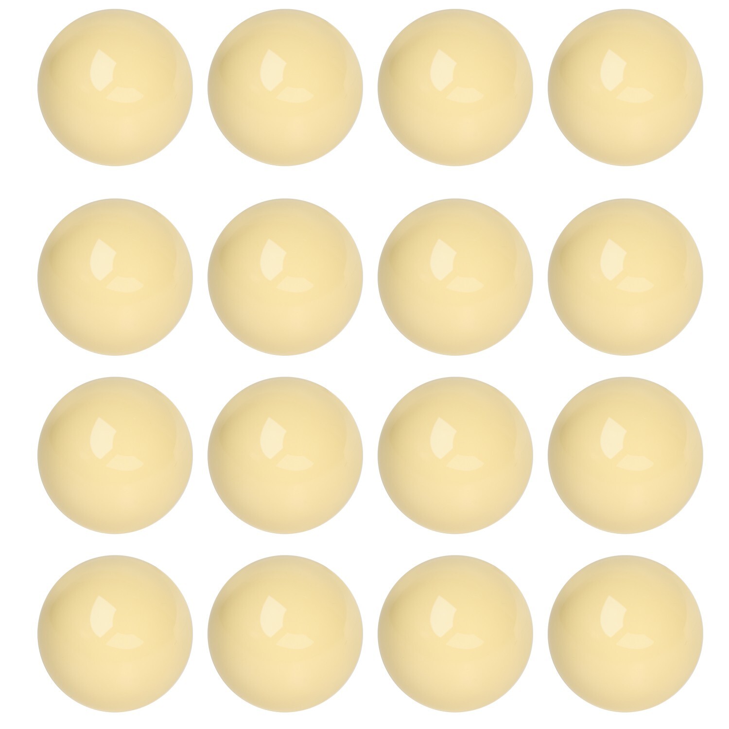 16-pk 2-1/4" Regulation Size Magnetic Cue Ball for Coin-Operated Billiard Tables