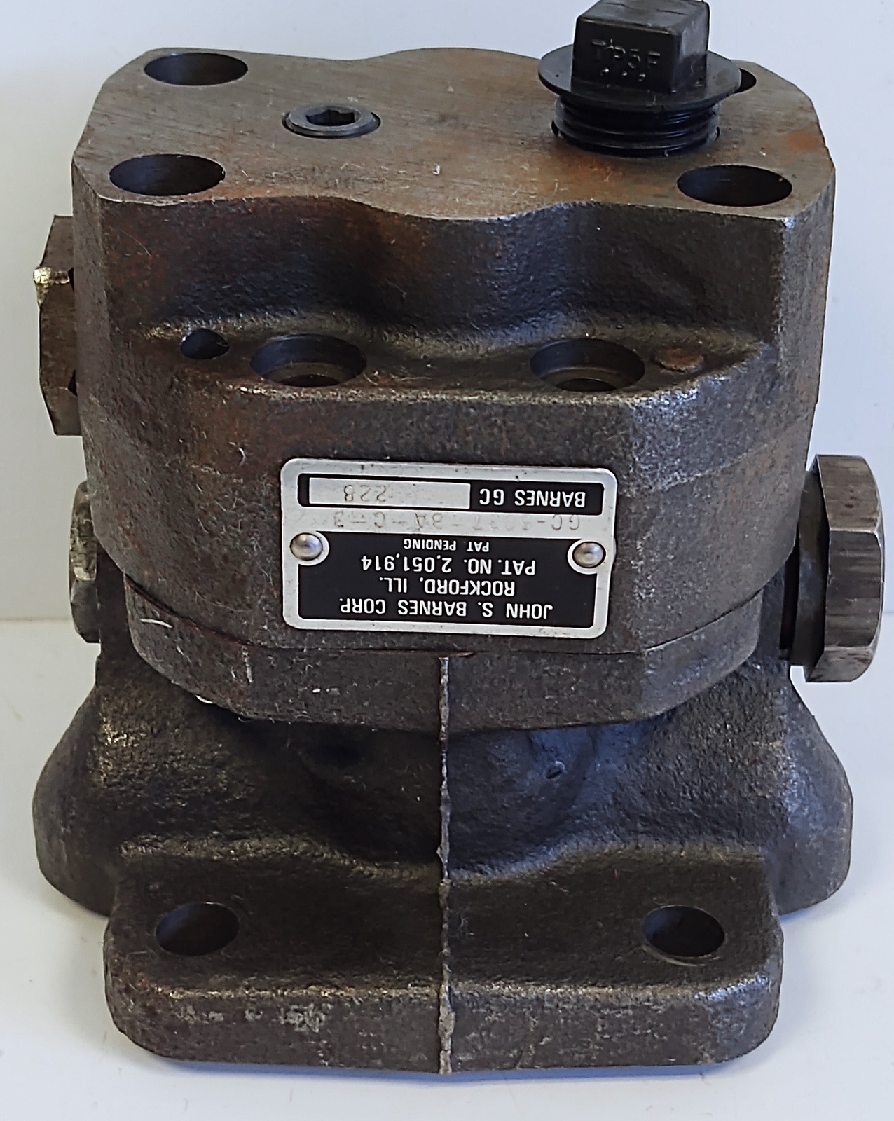 John Barnes GC-5037-BA-C-3 Hydraulic Pump