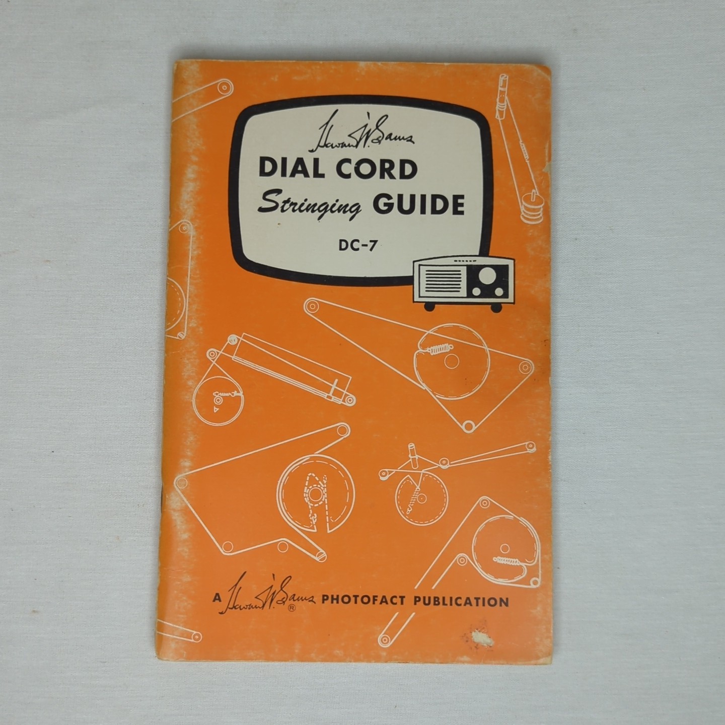 Dial Cord Stringing Guide, DC-7 Sam's Photofacts 1959