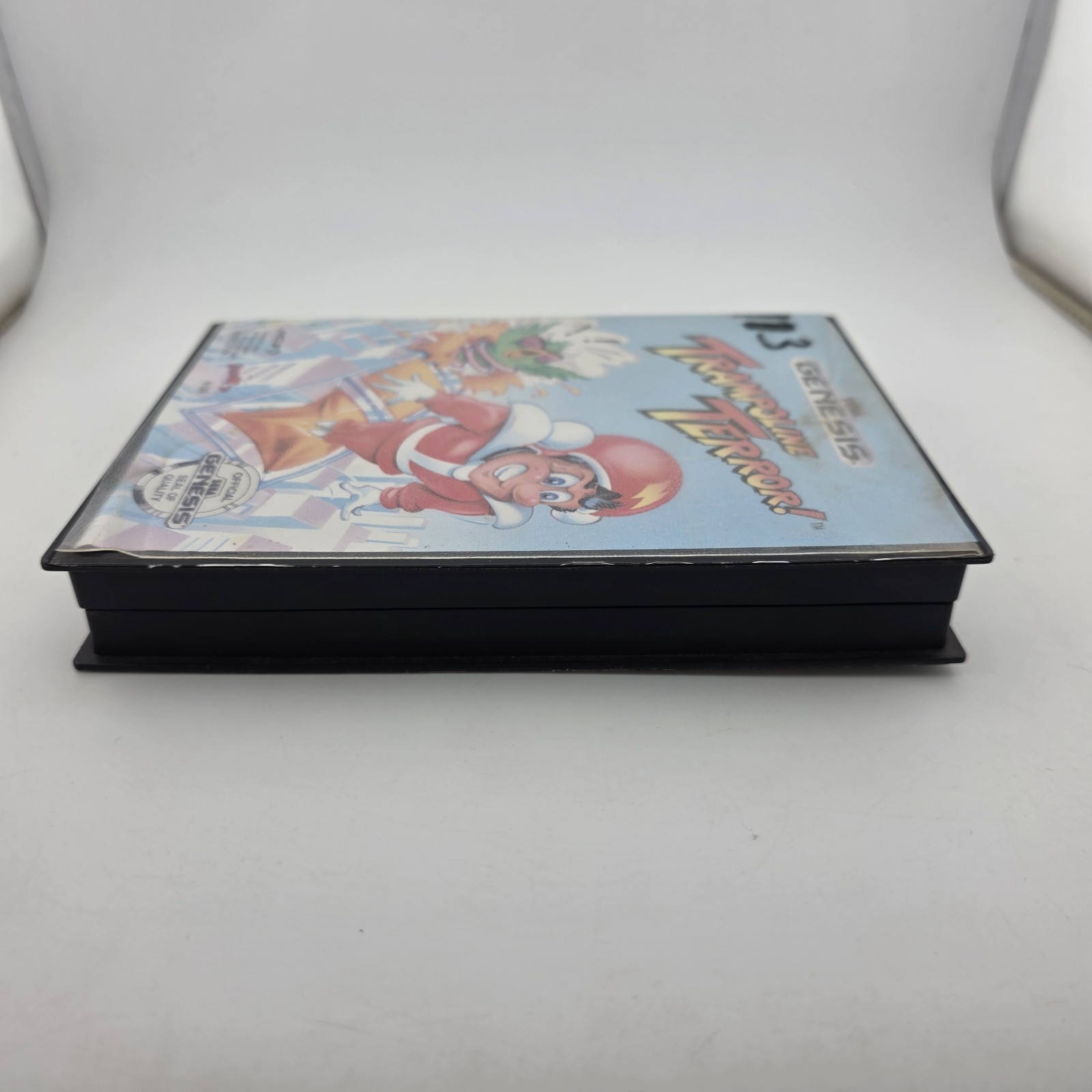 Trampoline Terror - Case Only - Sega Genesis - Authentic (No Game)