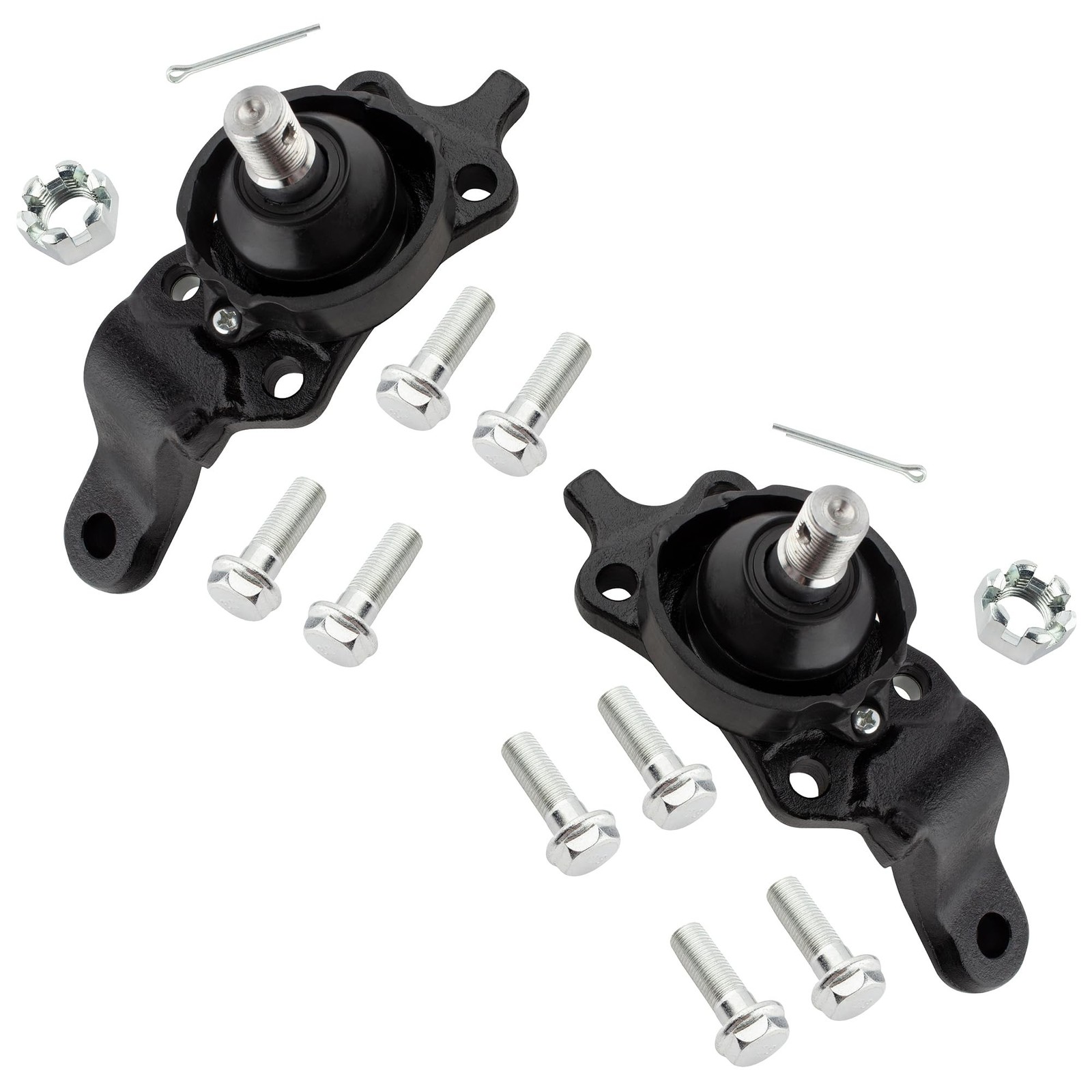 6Pc Suspension Kit Front Stabilizer Bar End Link Sway Bar Links Set + Upper L...