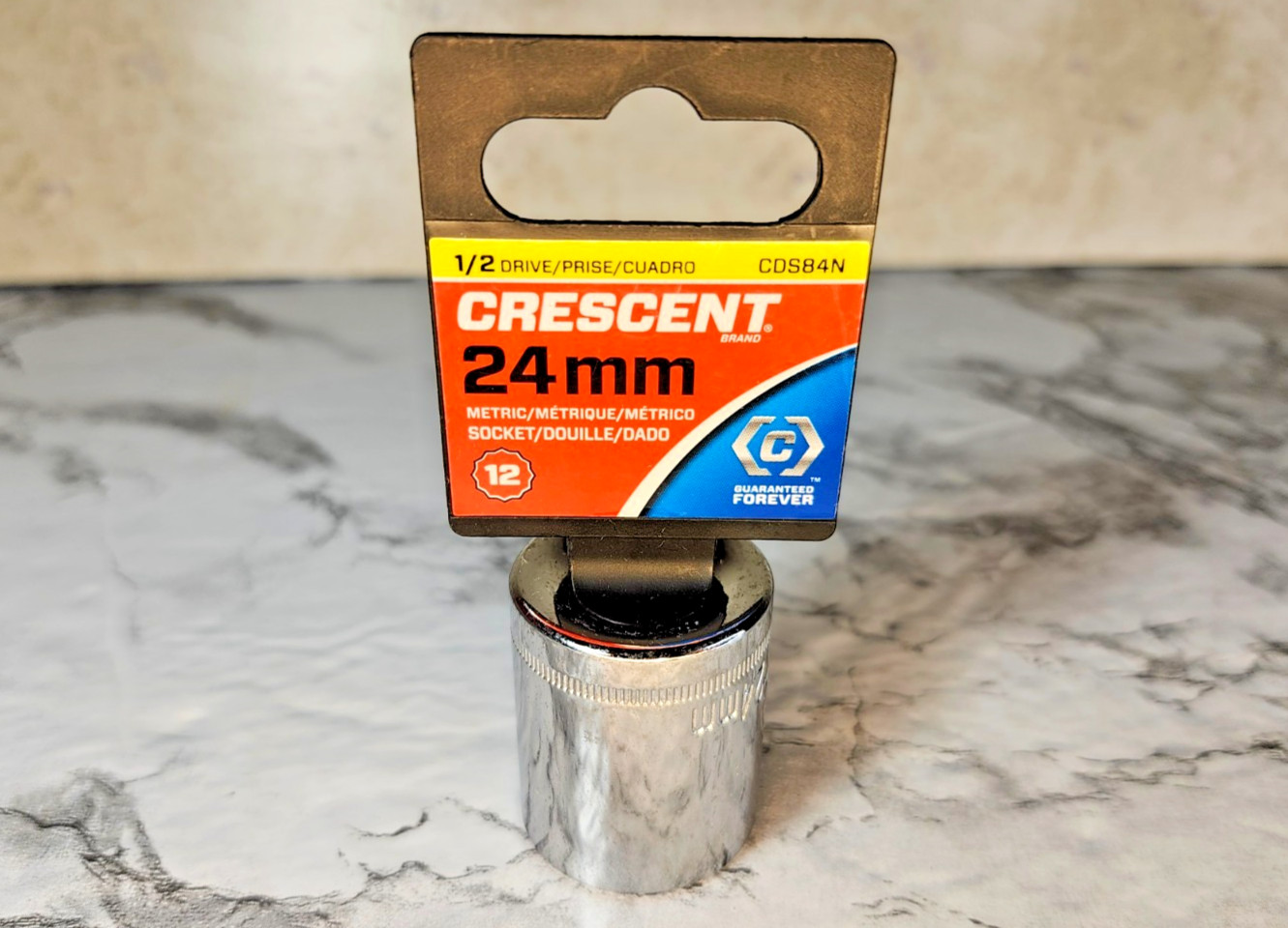 Vintage CRESCENT 1/2" Drive 12-pt Socket