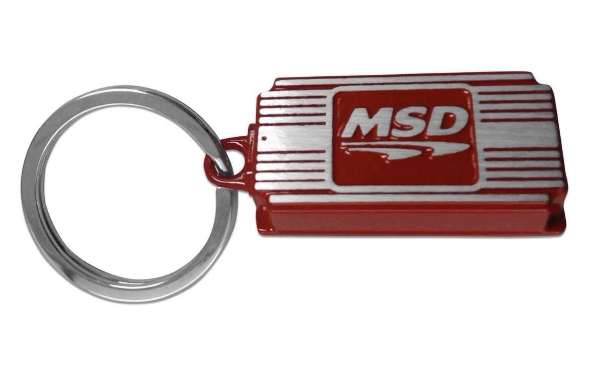 MSD 9390 Key Chain miniature 6ALbox Hot Rat Rod Drag Street Race NHRA SCTA
