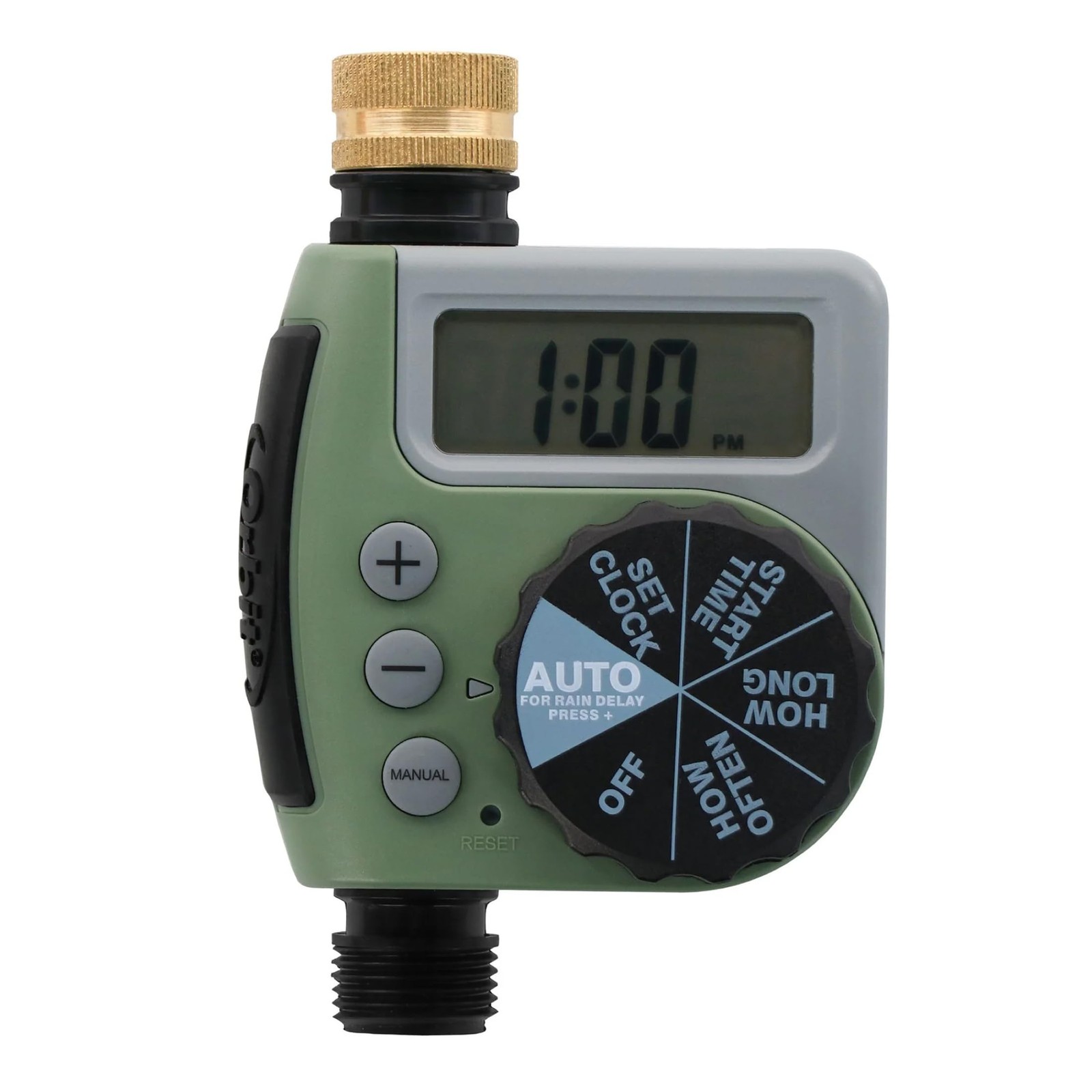 Orbit One Outlet Single-Dial Hose - - For Garden - Lcd Hose