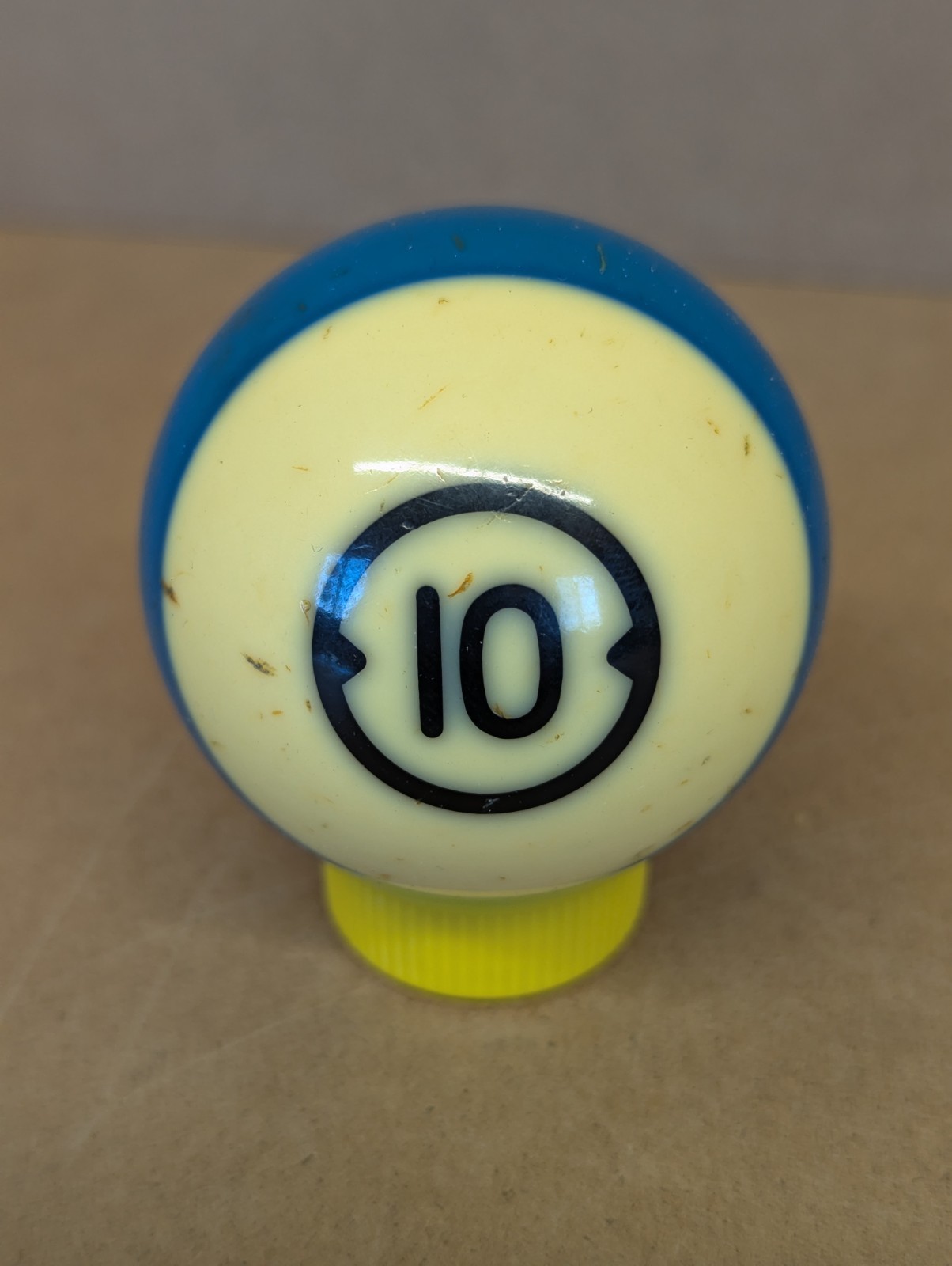 Brunswick Centennial Billiard # 10 Pool Ball Single Ball Replacement Stripe Blue