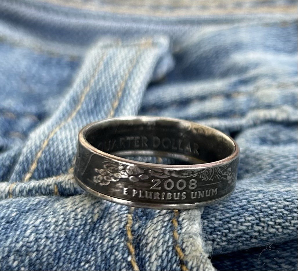 Coin Ring Arizona Sz 8