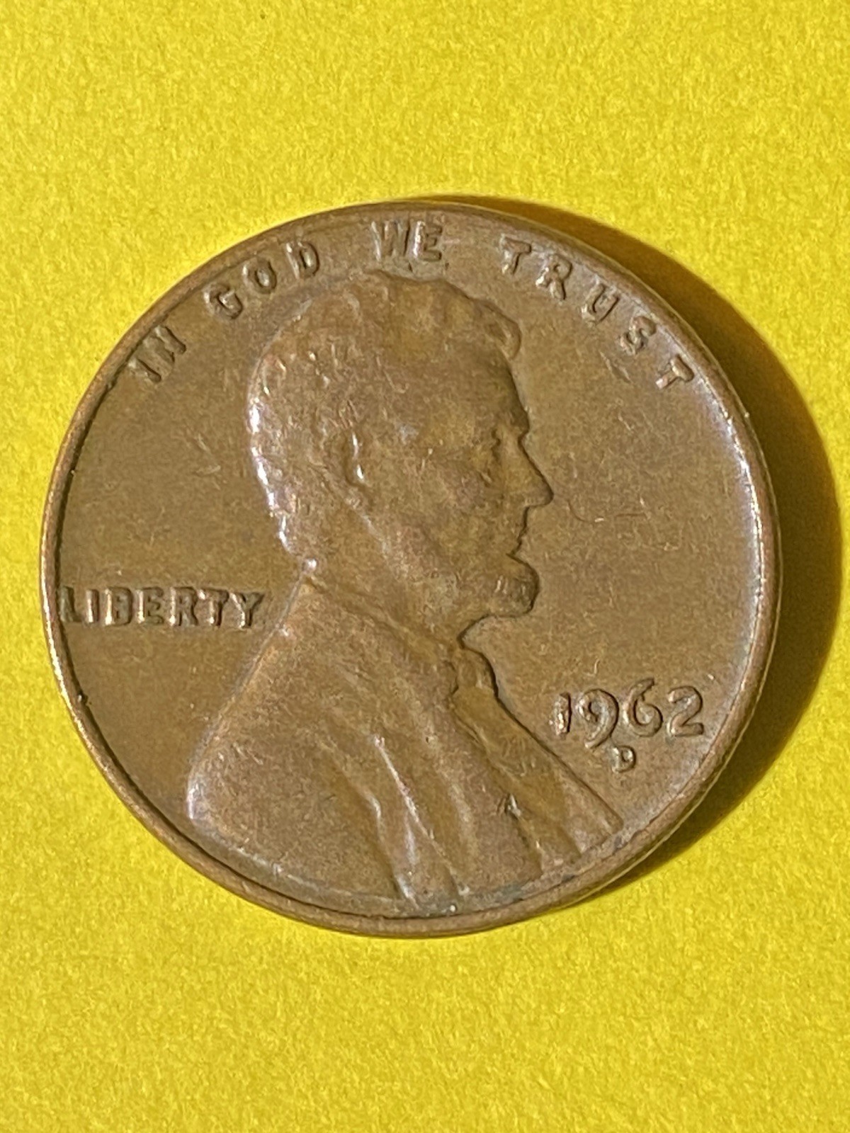1962-D Lincoln Memorial Cent Penny