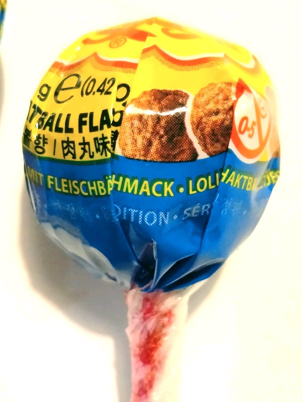Chupa Chups X IKEA Meatball Flavor Lollipop April Fools Limited Edition