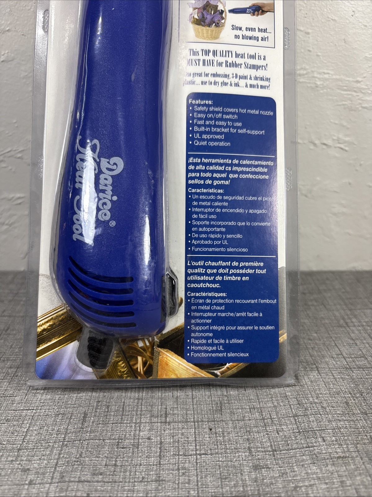 Darice Crafter's Toolbox Multi-Purpose Heat Tool With Support Bracket Easy NEW