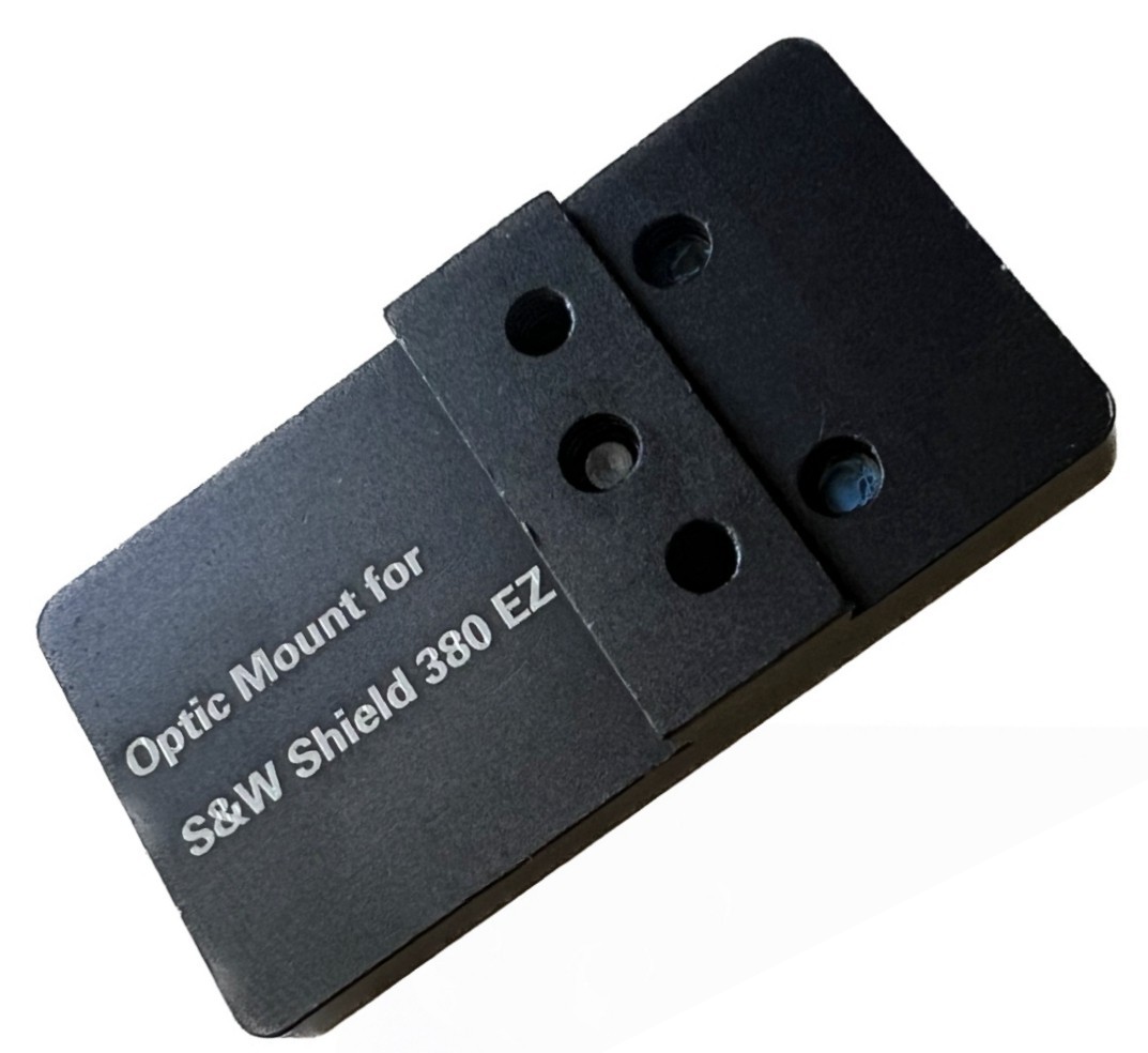 Smith Wesson MP 380 Shield EZ Optic Mount Plate For Sig Sauer Romeo Zero red dot