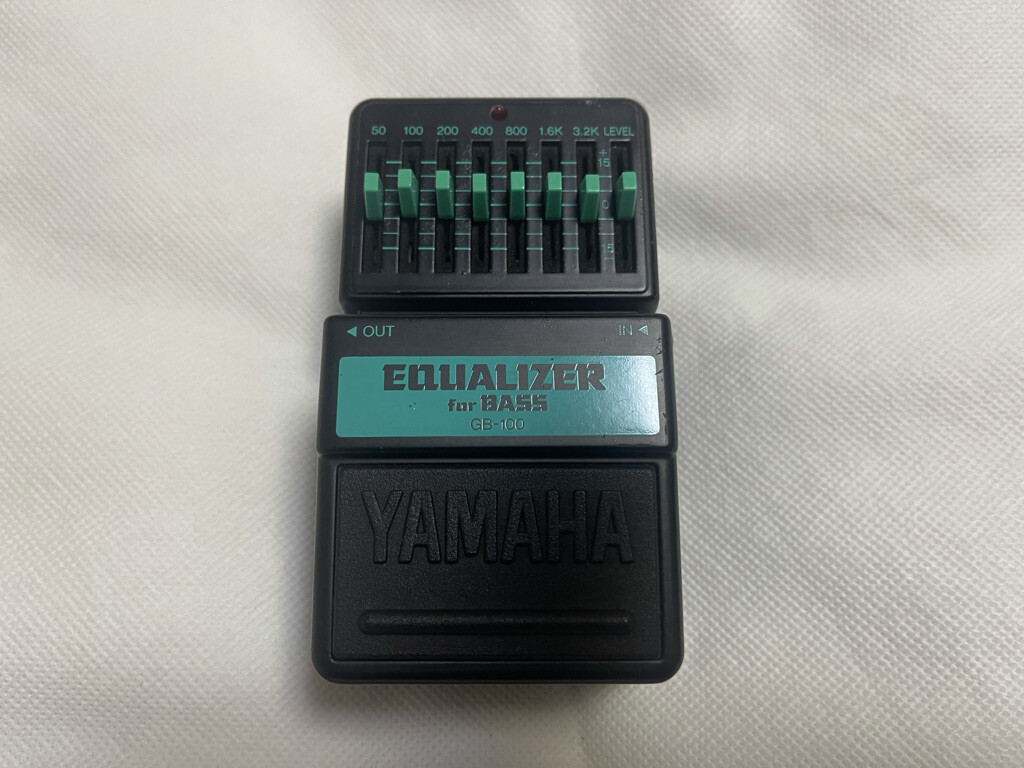 YAMAHA GB-100 Graphic Equalizer Japan Vintage Bass Effect Rare Pedal