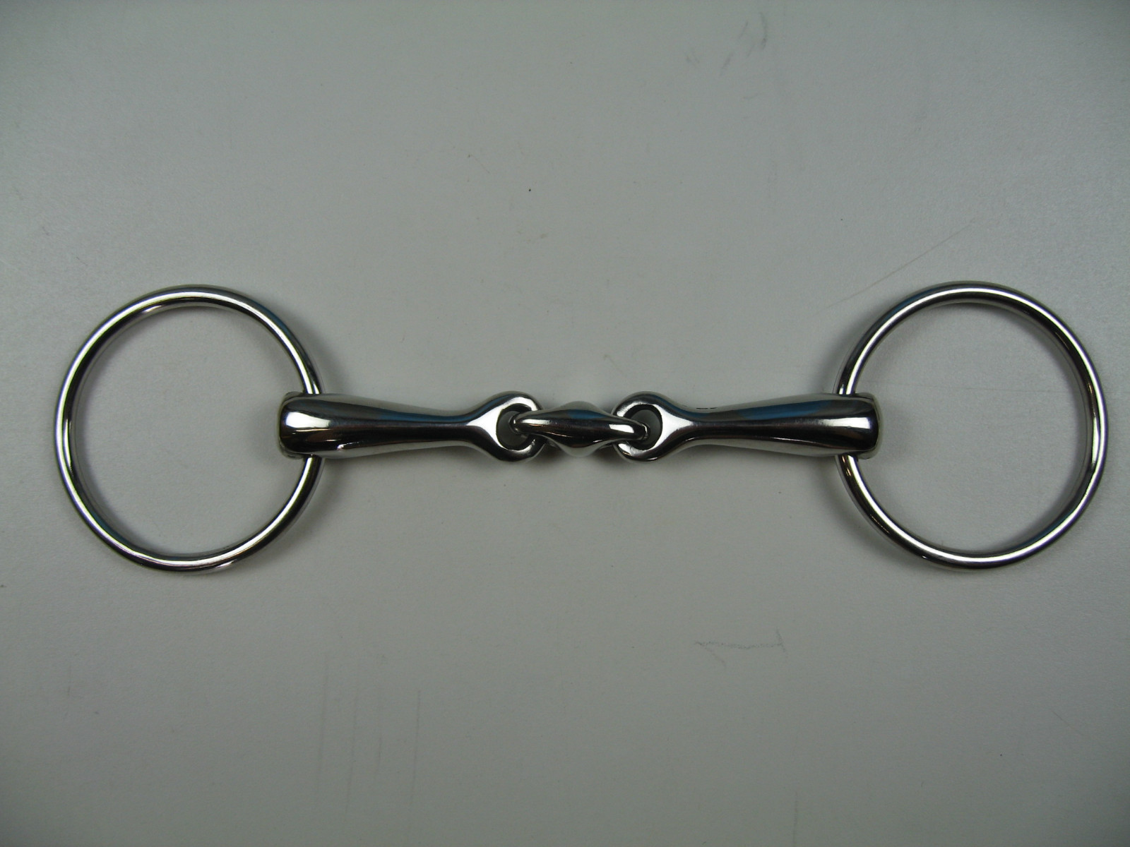 Training Training Bit Water Snaffle Double Broken Stainless Steel 13.5cm