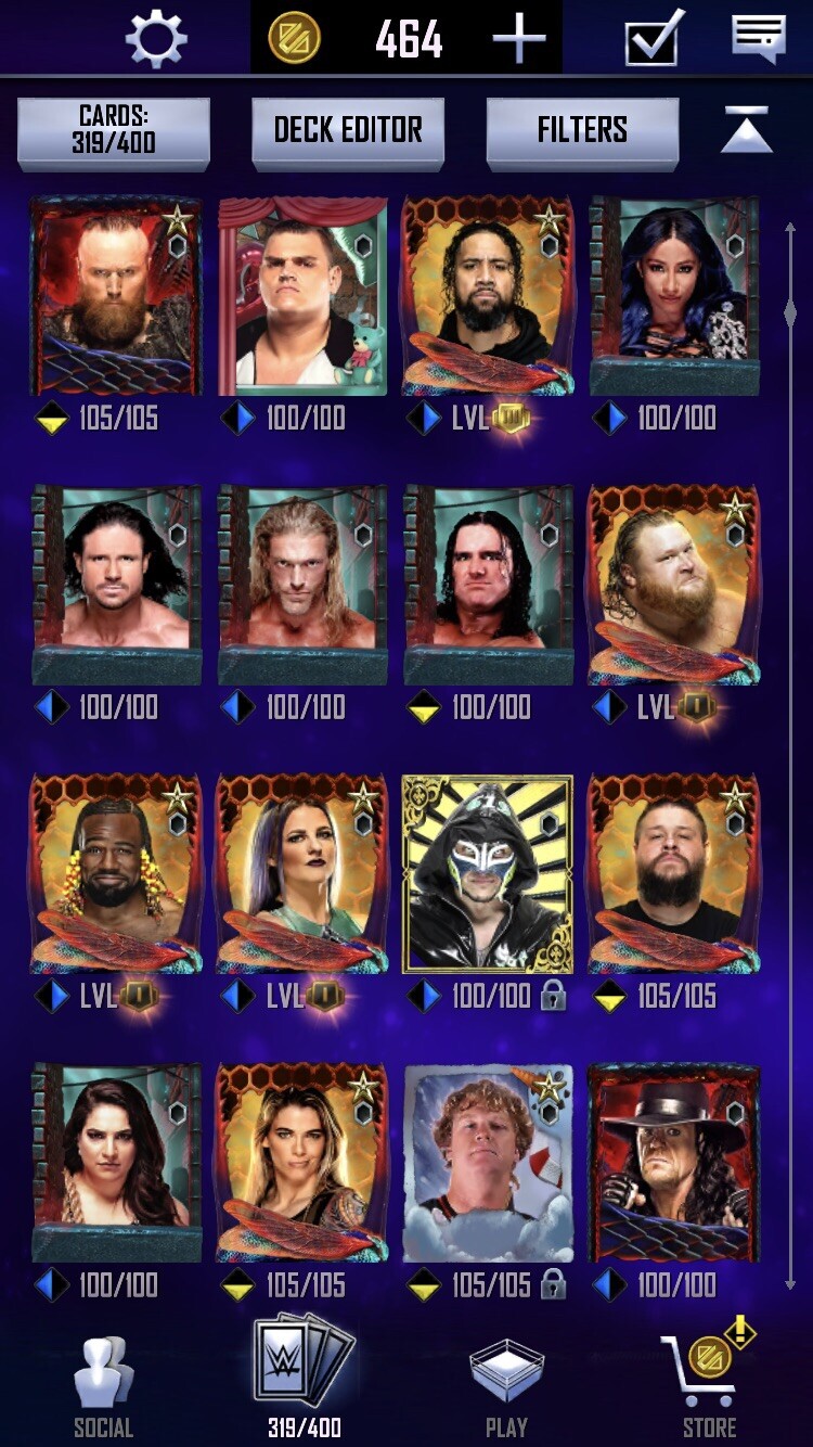 WWE Supercard Account