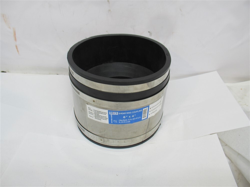 Deks DX1056-64SR , 6" x 4" Shear Ring Coupling
