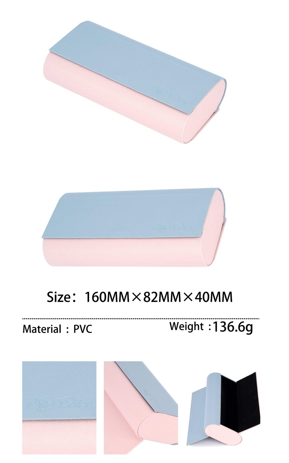 Dilly Double Eyeglasses Case