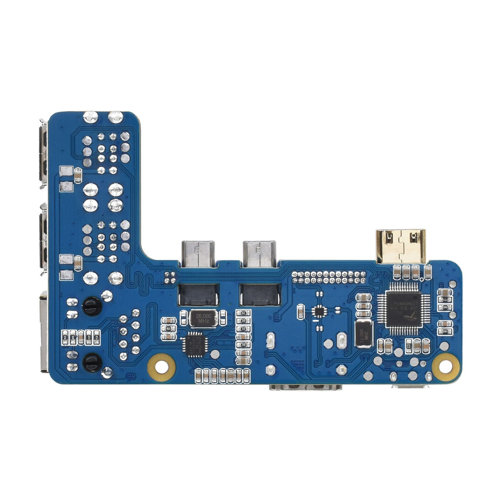 For Raspberry Pi Zero 2W Expansion Board Multi-USB Interface Ethernet Converter