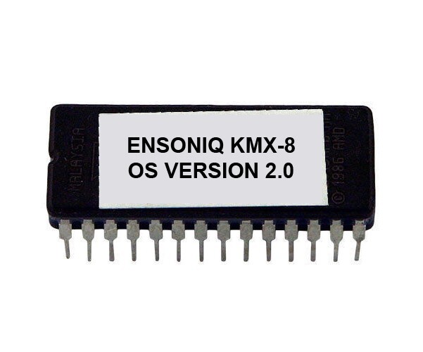 Ensoniq KMX-8 - Version 2.00 Firmware OS update EPROM KMX8 8x8 Midi patch bay