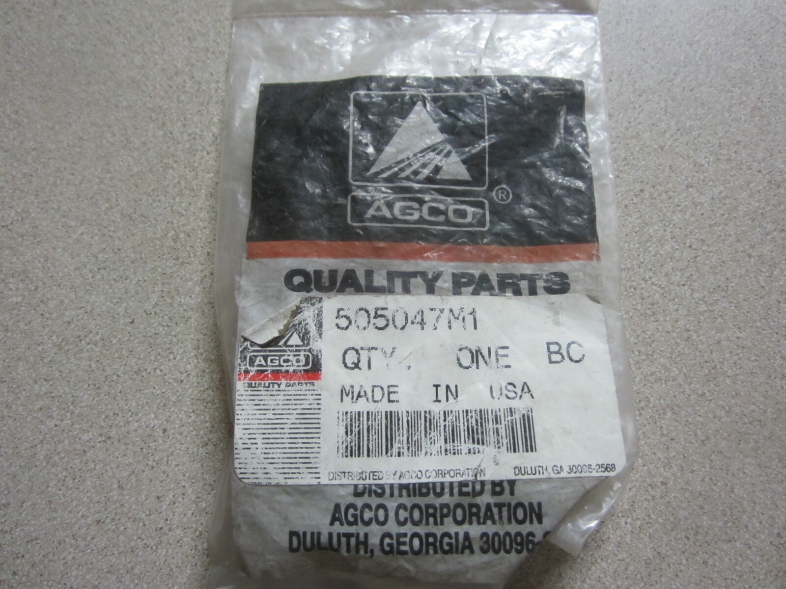 Agco 505047M1 Nut