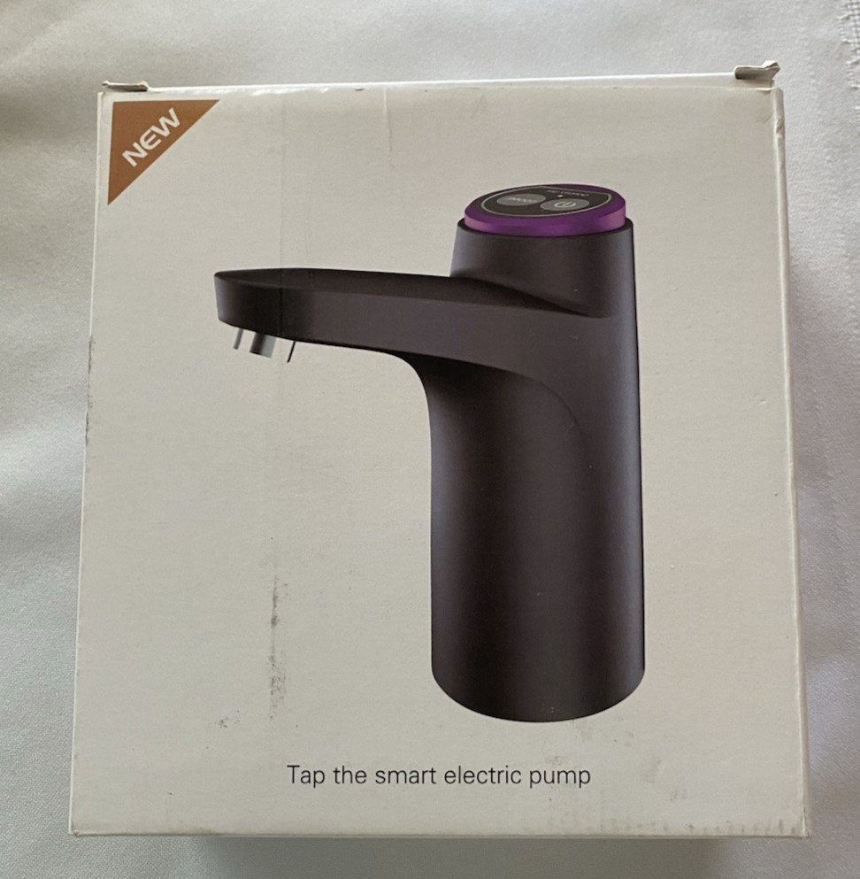 Goldendeer Tap the Smart Electric Pump 1-6 Gallon Water Bottle Pump