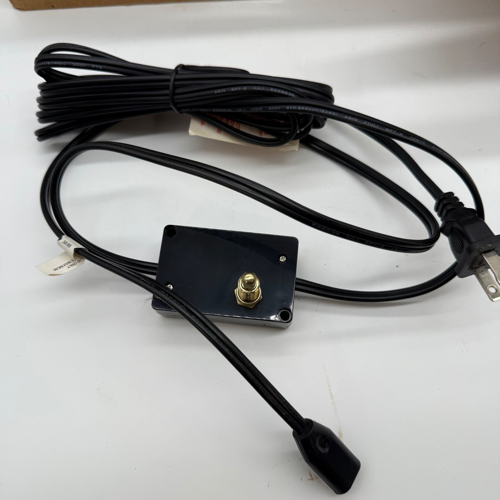 Portable Cabinet Luminaire Light Fixture Under Counter Black New set of 3