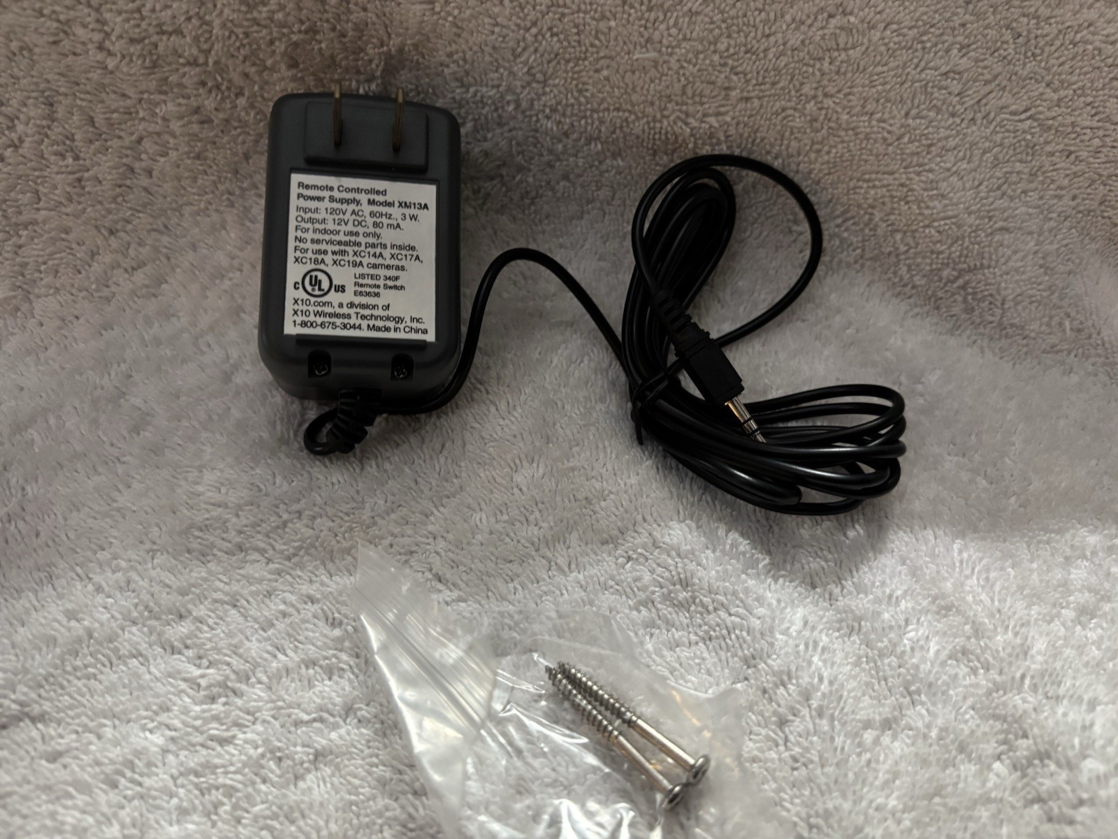 X-10 2.4GHz Anywhere Camera XX16A-C - Open Box