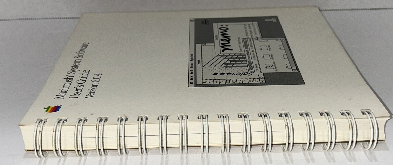 Macintosh System Software User’s Guide 1989 Version 6.0.4 Apple Vintage