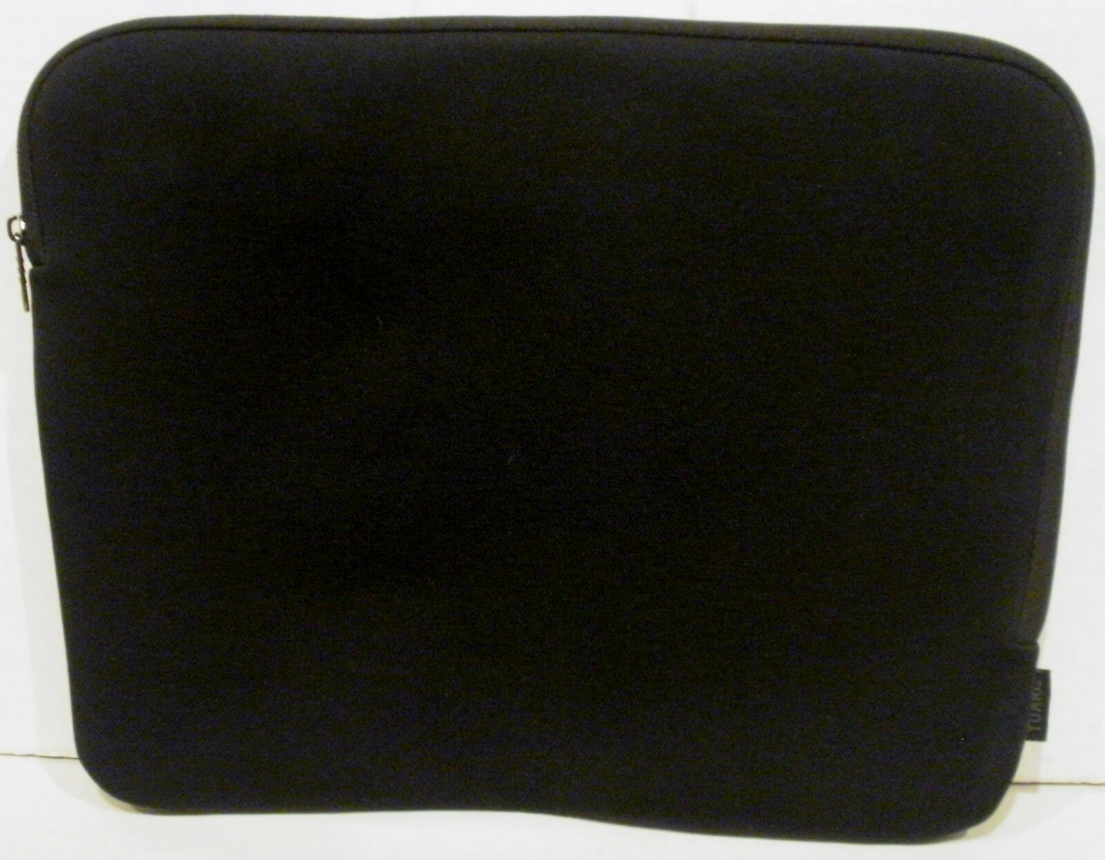 Tuari 15” Wide x 12” High Neoprene Soft Sided Zippered Laptop Sleeve Black