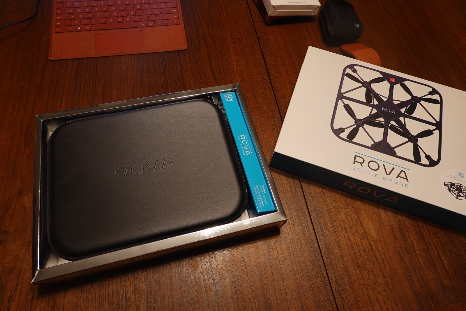 Rova Selfie Drone In Box Black Works Great!