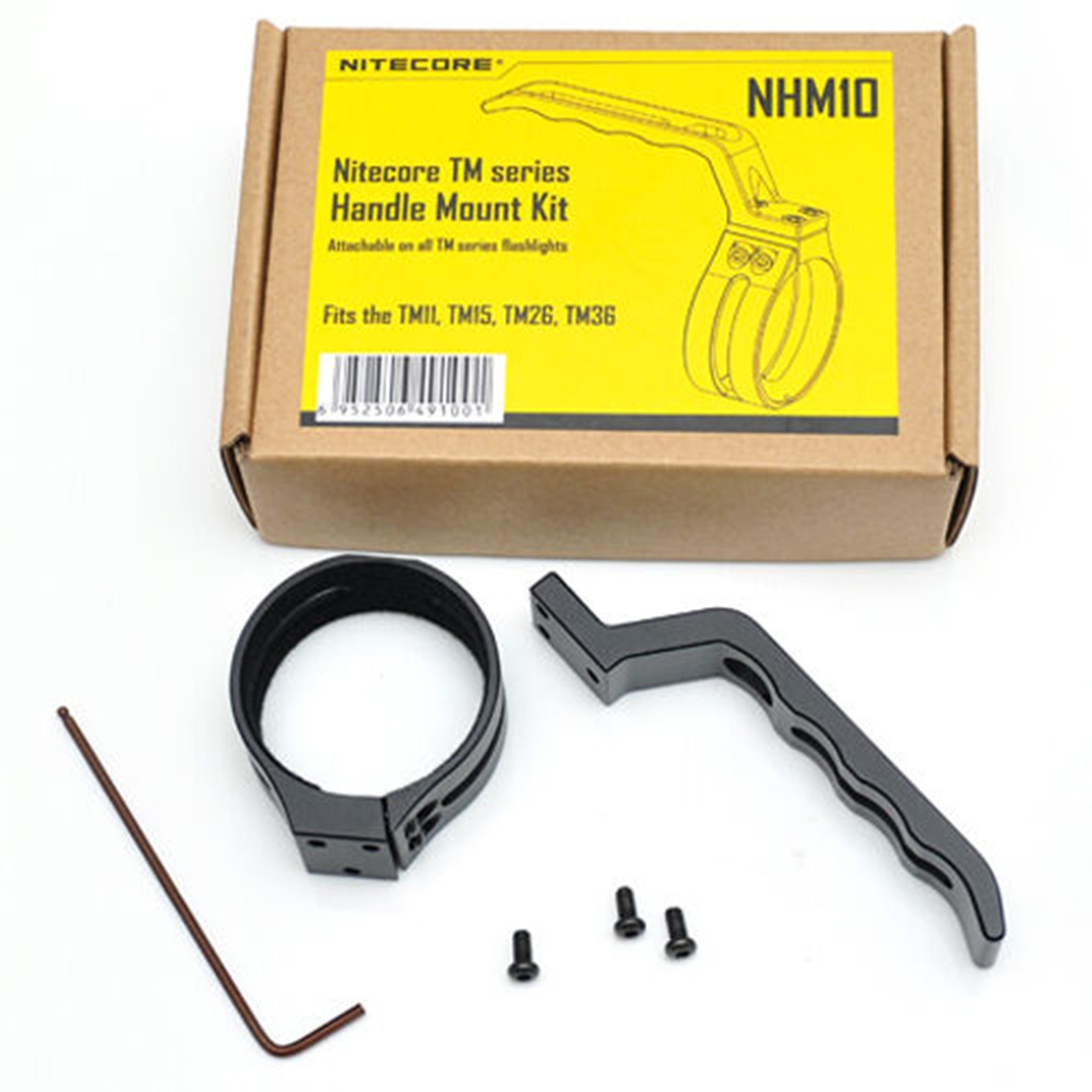 Nitecore NHM10 Handle Mount Kit Fits the Nitecore TM Model Flashlights TM26 TM36