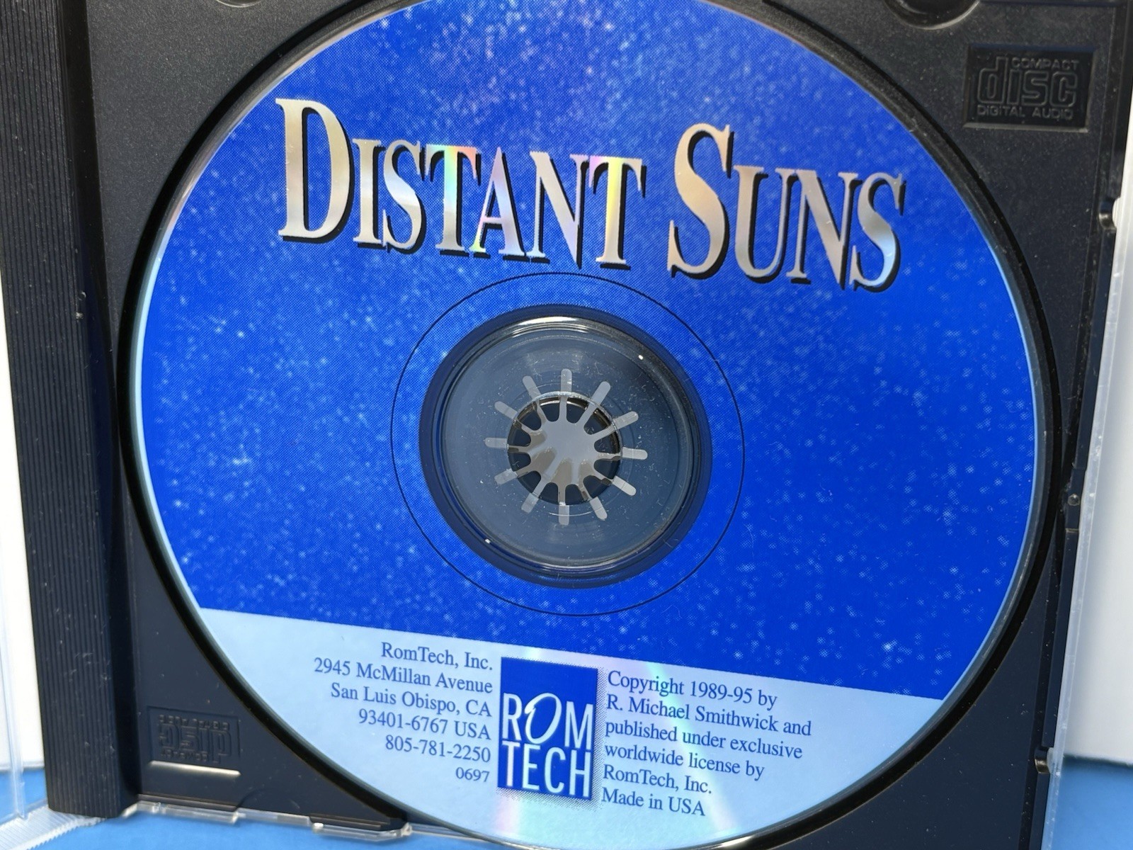 Distant Suns - Romtech Windows PC CD-ROM 1995