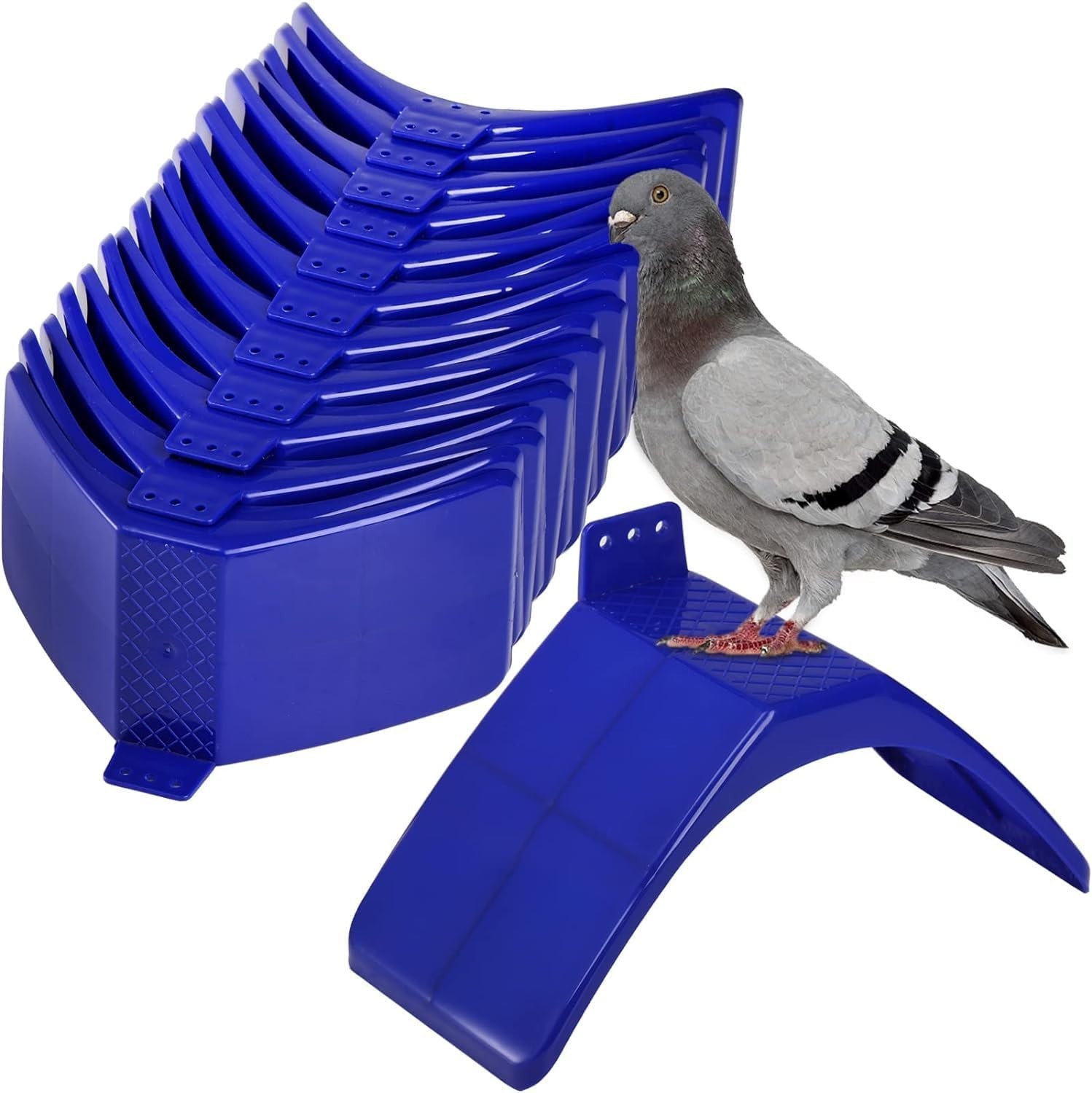 20 Pcs Dove Rest Stand, Lightweight Pigeon Perches Plastic Birds Roost Holder, P