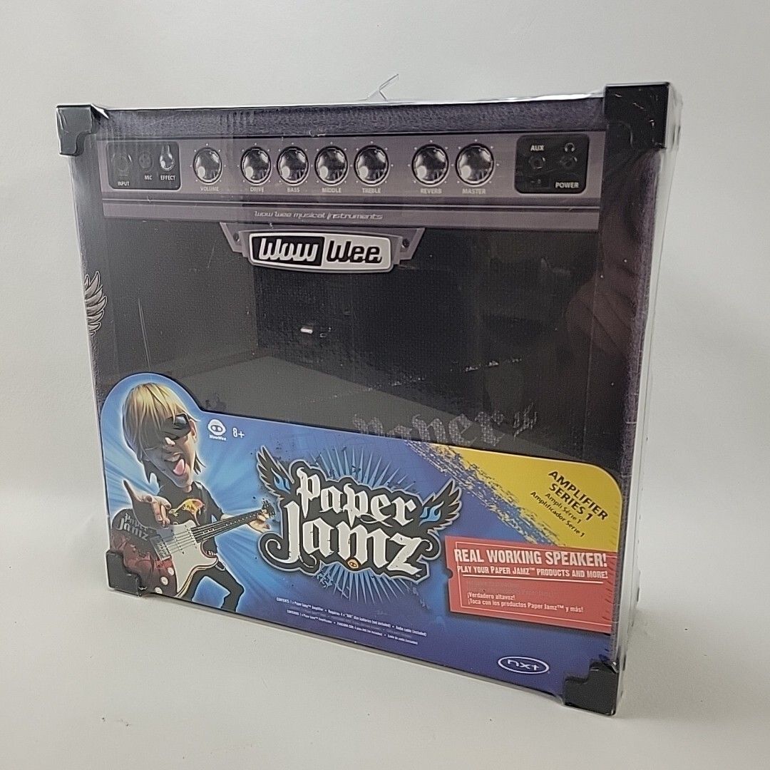 WowWee PAPER JAMZ Portable Paper Amplifier Case SEALED