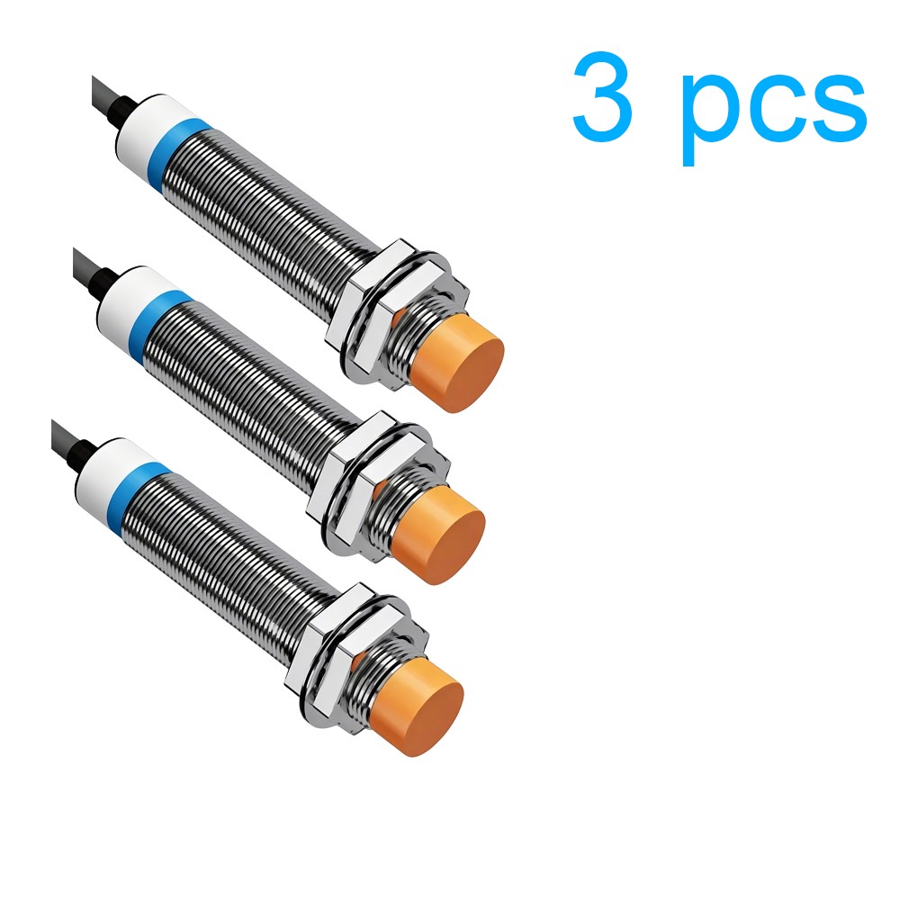 3PCS PNP NO For LJ12A3-4-Z/BY Inductive Proximity Sensor Switch DC6V-36V