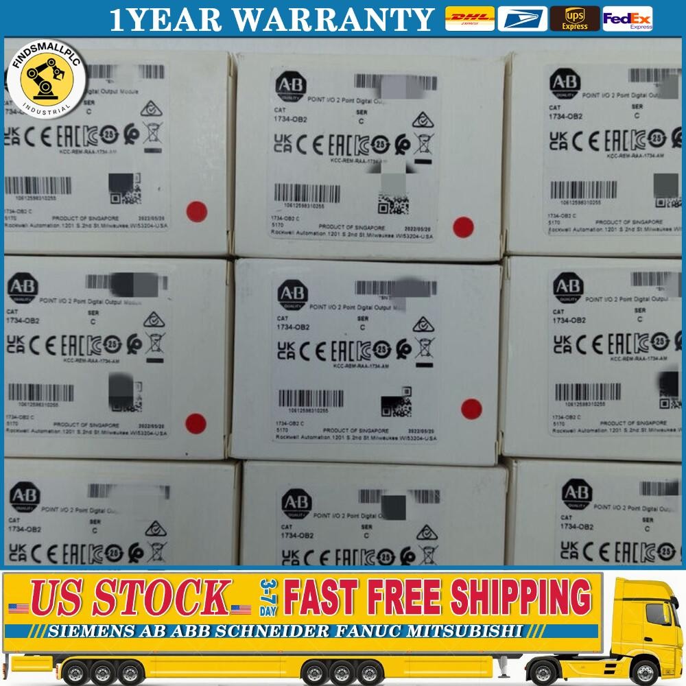 NEW IN BOX AB 1734-OB2 POINT I/O 2 Point Digital Output Module US Free Tax