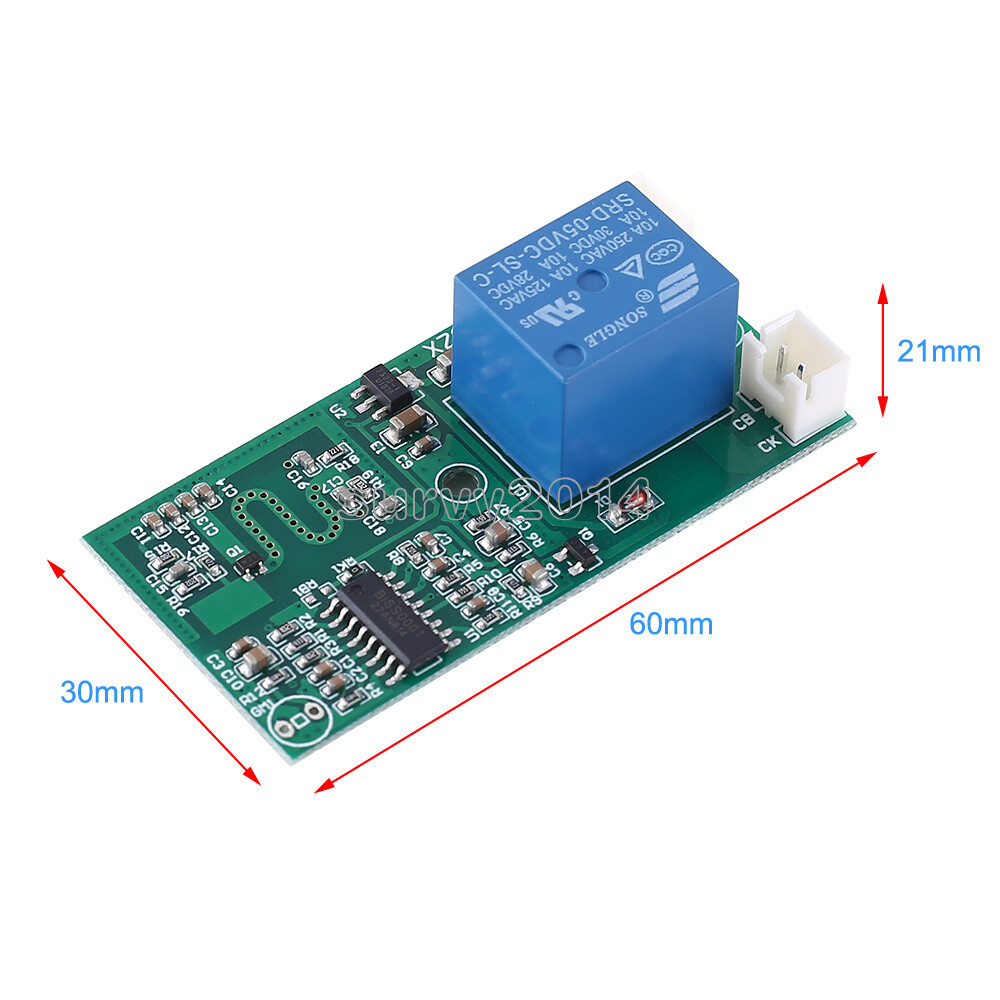 Microwave Radar Sensor Relay Output Switch Controller Human Body Induction