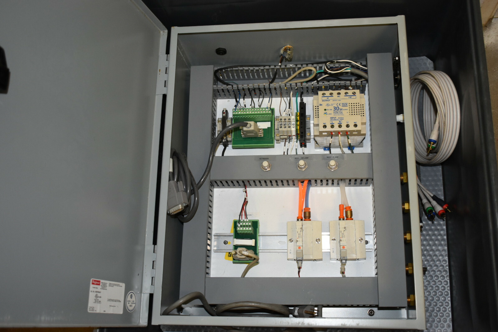 Asymtek I/O E.I.P Pneumatic Control Panel Hoffman