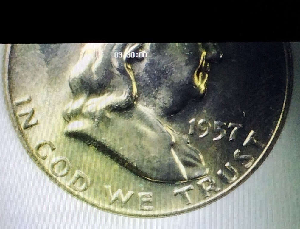 1957-D 90% SILVER 50¢ Franklin Half Dollar FBL - NICE!