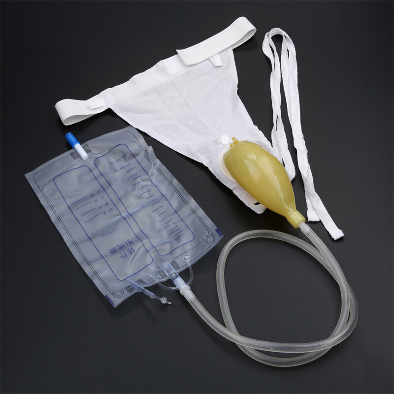 1pc 1000ml Portable Wearable Urinal Urine Bag Collector Toilet male Travel-USA