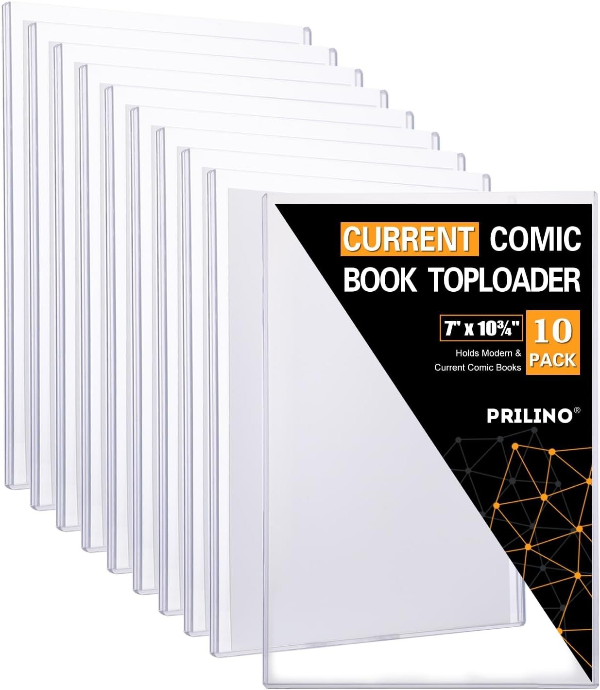 10ct Current Comic Toploaders - Protection for Display & Storage Needs