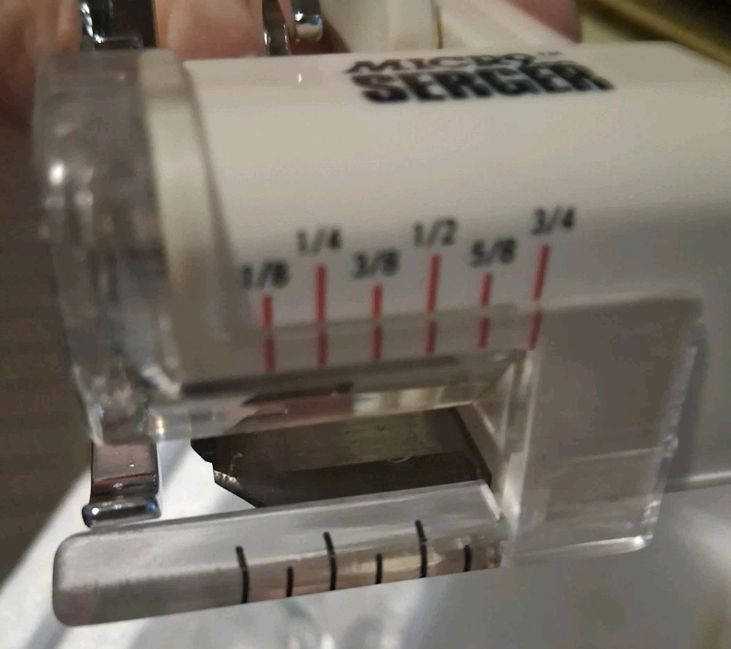 Micro Serger For Sewing Machines, Cutting Attachment + Sew + Overcast