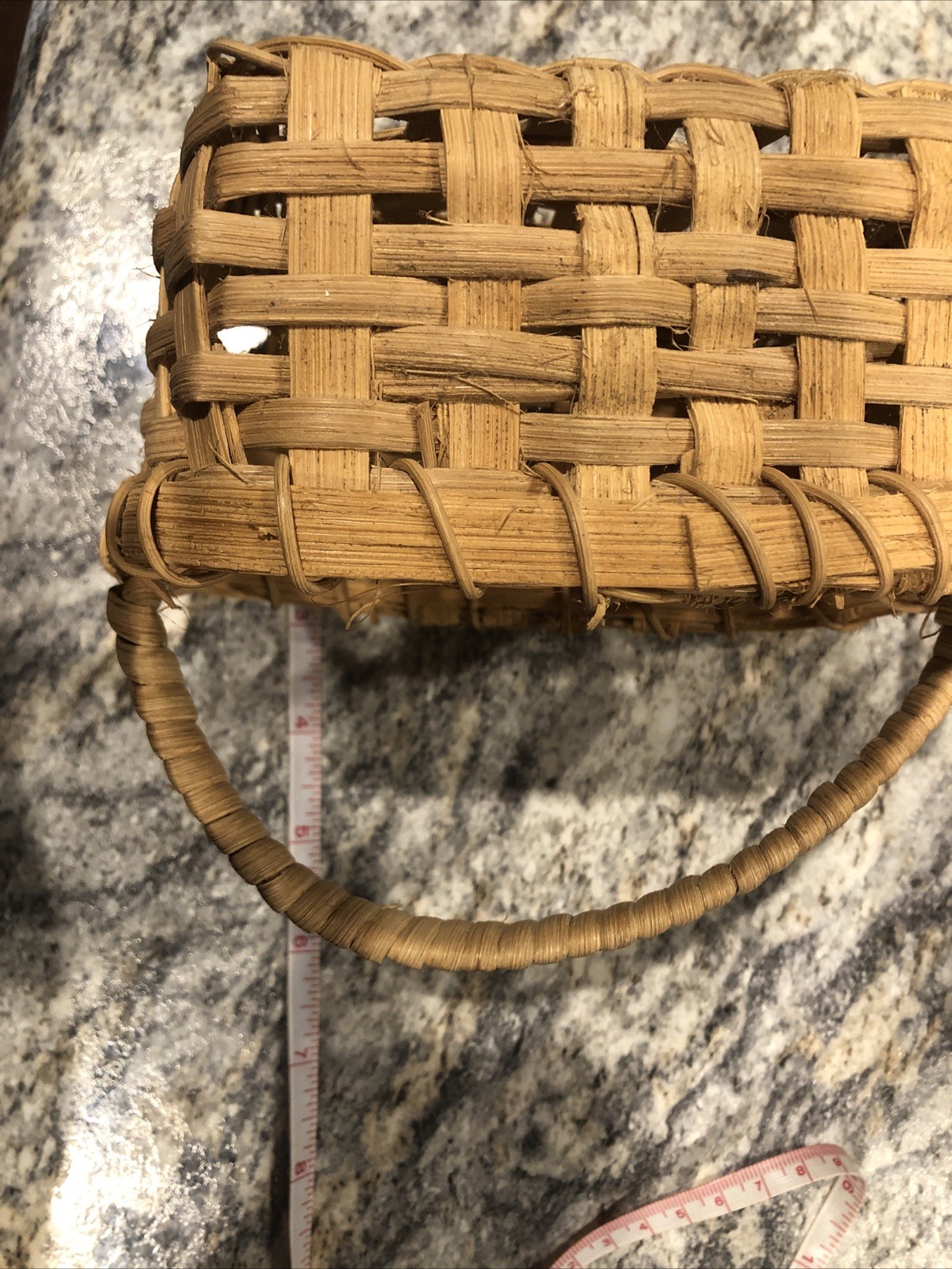 WOW 😮 Vintage Handmade Woven Berry Basket