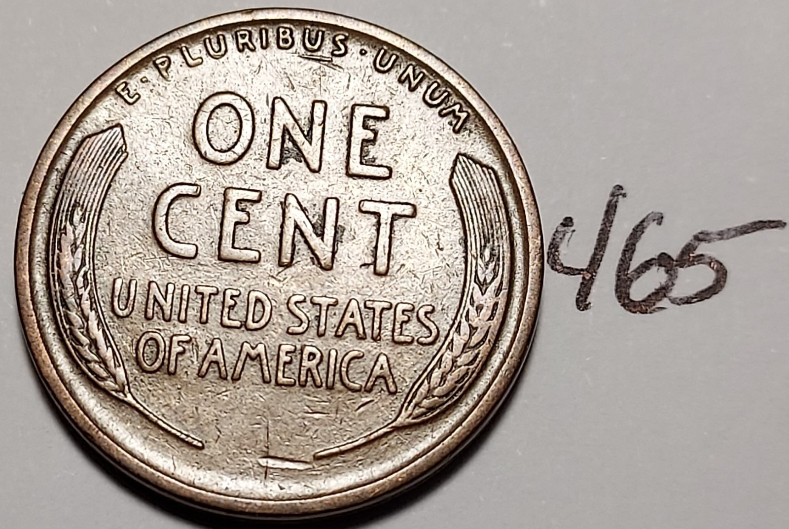 1927-D Lincoln Wheat Cent Very Fine #465