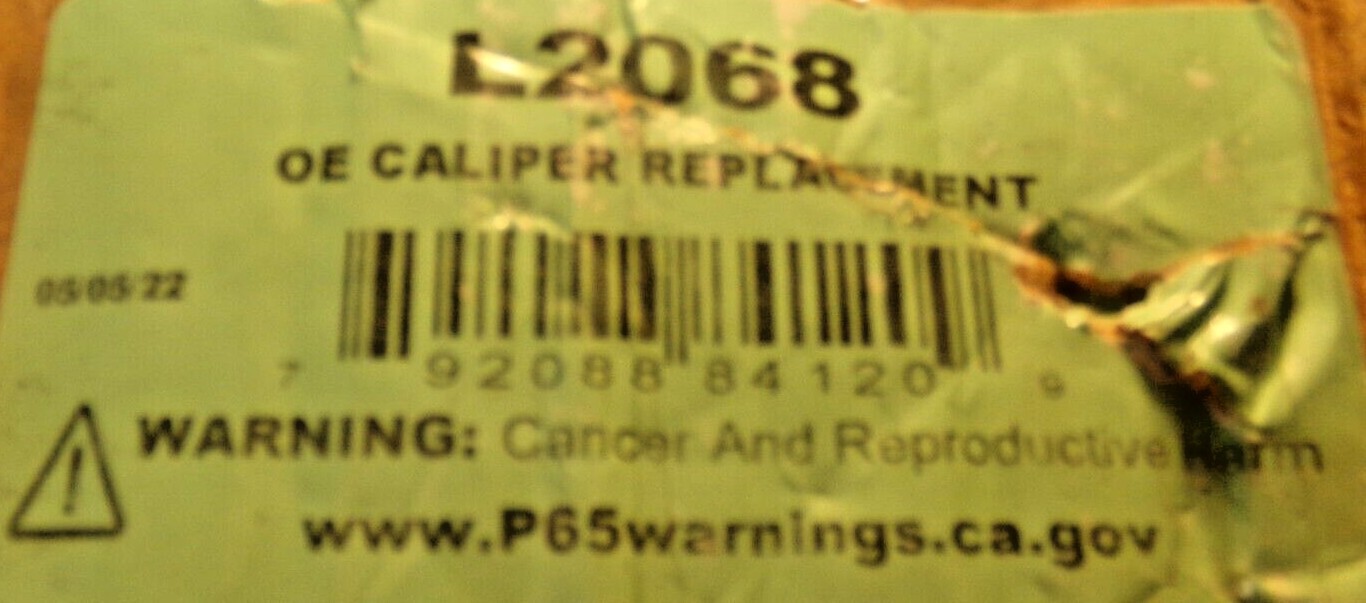 L2068 OE REPLACEMENT CALIPER