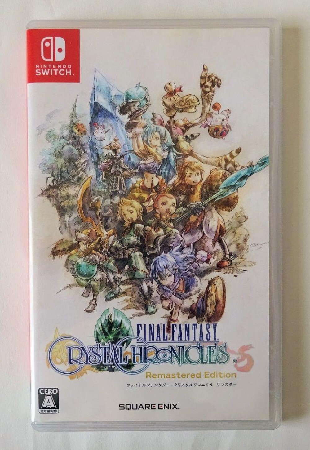 FINAL FANTASY CRYSTAL CHRONICLES Remaster Edition Switch F/S USED