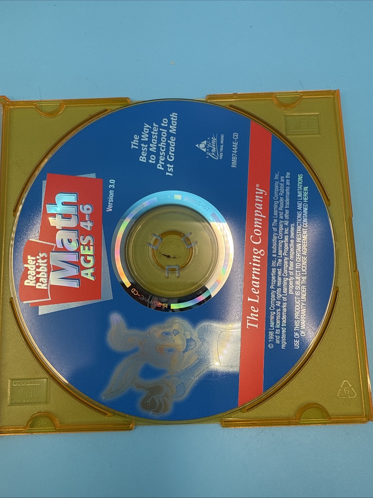 The Learning Company Reader Rabbit's Reading Ages 4-6 CD-ROM Windows & Macintosh